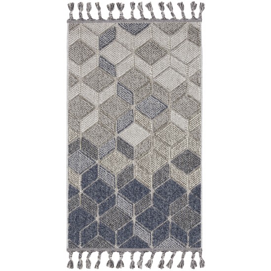 Nourison Paxton PAX02 Area Rug, Grey/Slate, 2'2" x 4'5"