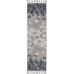 Nourison Paxton PAX02 Runner Rug, Grey/Slate, 2'2" x 8'2"