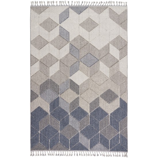 Nourison Paxton PAX02 Area Rug, Grey/Slate, 4' x 6'2"