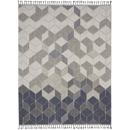 Nourison Paxton PAX02 Area Rug, Grey/Slate, 7'10" x 10'6"