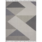 Nourison Paxton PAX04 Area Rug, Grey/Slate, 7'10" x 10'6"