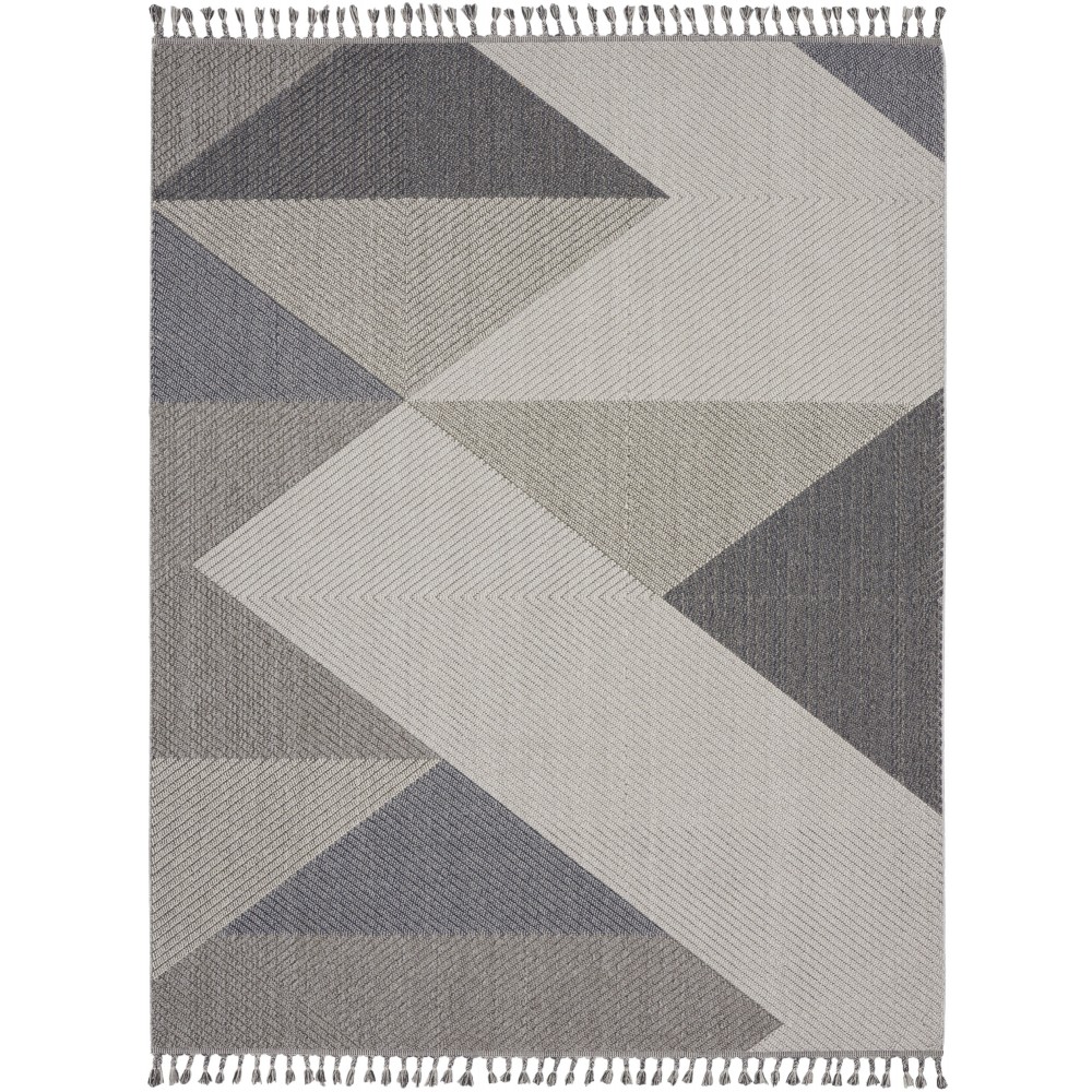 Nourison Paxton PAX04 Area Rug, Grey/Slate, 7'10" x 10'6"