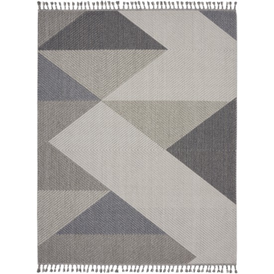 Nourison Paxton PAX04 Area Rug, Grey/Slate, 9' x 12'2"