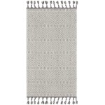 Nourison Paxton PAX06 Area Rug, Grey/Ivory, 2'2" x 4'5"