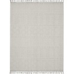 Nourison Paxton PAX06 Area Rug, Grey/Ivory, 9' x 12'2"