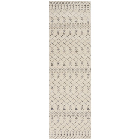 Nourison Palermo PMR03 Runner Rug, Beige/Grey, 2'2" x 7'6"