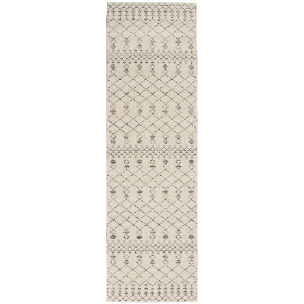 Nourison Palermo PMR03 Runner Rug, Beige/Grey, 2'2" x 7'6"