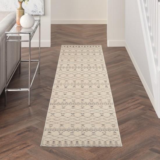 Nourison Palermo PMR03 Runner Rug, Beige/Grey, 2'3" x 10'