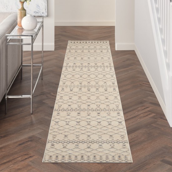 Nourison Palermo PMR03 Runner Rug, Beige/Grey, 2'3" x 12'