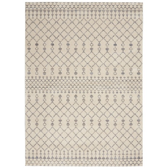 Nourison Palermo PMR03 Area Rug, Beige/Grey, 3' x 5'