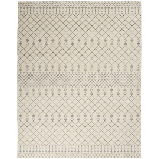 Nourison Palermo PMR03 Area Rug, Beige/Grey, 6'7" x 9'6"