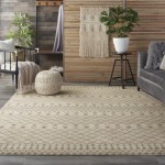 Nourison Palermo PMR03 Area Rug, Beige/Grey, 6'7" x 9'6"