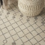 Nourison Palermo PMR03 Area Rug, Beige/Grey, 6'7" x 9'6"