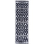 Nourison Palermo PMR03 Runner Rug, Navy/Grey, 2'3" x 10'