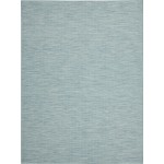 Nourison Positano POS01 Area Rug, Aqua, 10' x 14'