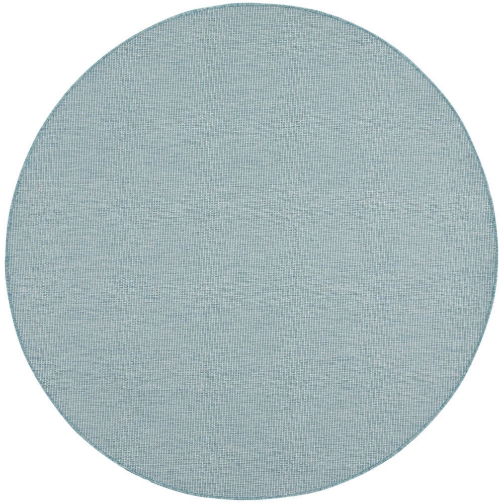 Nourison Positano POS01 Area Rug, Aqua, 6' x Round Nourison Positano POS01 Area Rug, Aqua, 6' x Round