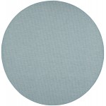 Nourison Positano POS01 Area Rug, Aqua, 8' x Round