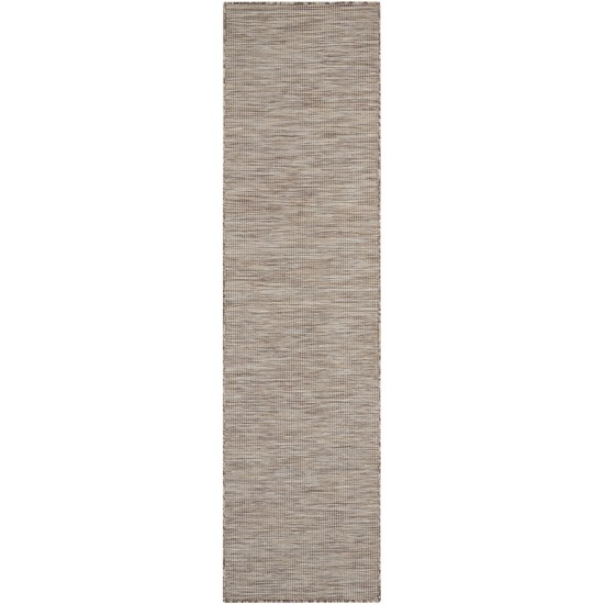 Nourison Positano POS01 Runner Rug, Beige, 2'2" x 8'