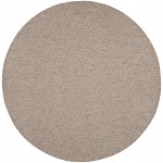 Nourison Positano POS01 Area Rug, Beige, 8' x Round