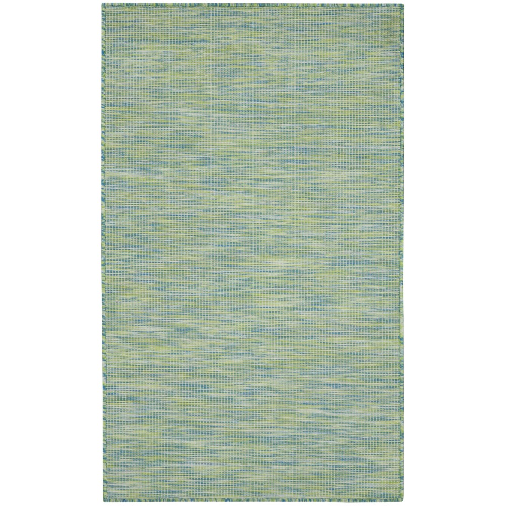 Nourison Positano POS01 Area Rug, Blue/Green, 3' x 5'