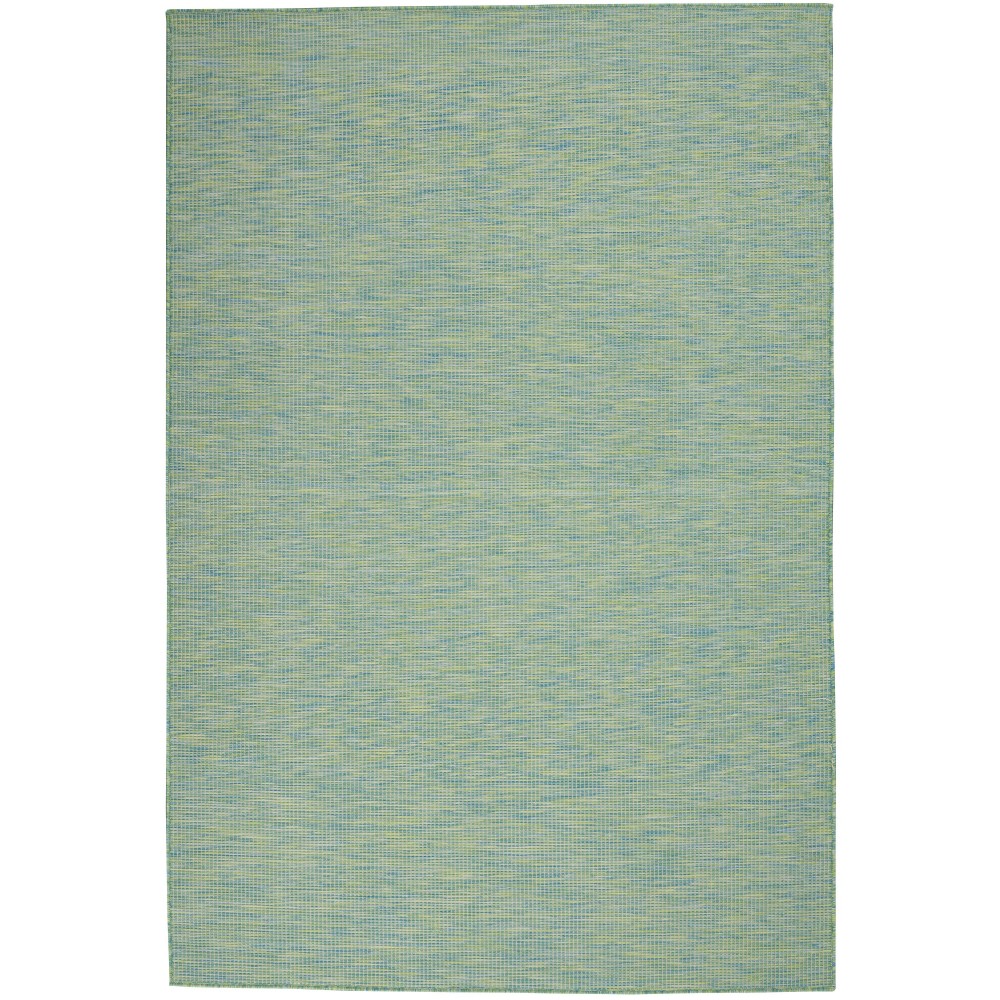 Nourison Positano POS01 Area Rug, Blue/Green, 4' x 6'