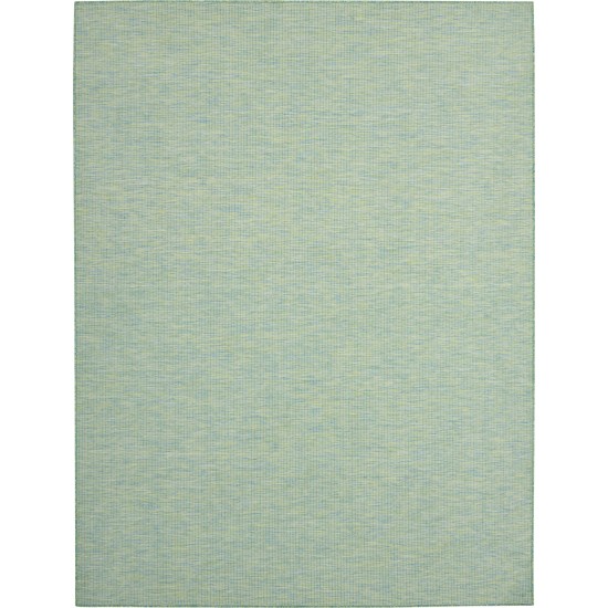 Nourison Positano POS01 Area Rug, Blue/Green, 7' x 10'