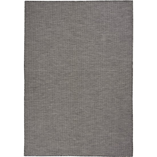 Nourison Positano POS01 Area Rug, Charcoal, 4' x 6'