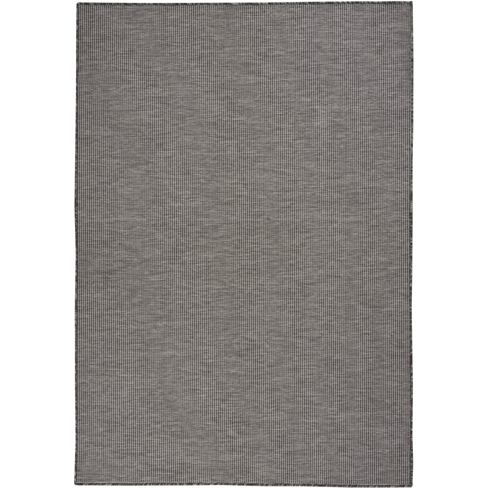 Nourison Positano POS01 Area Rug, Charcoal, 4' x 6'