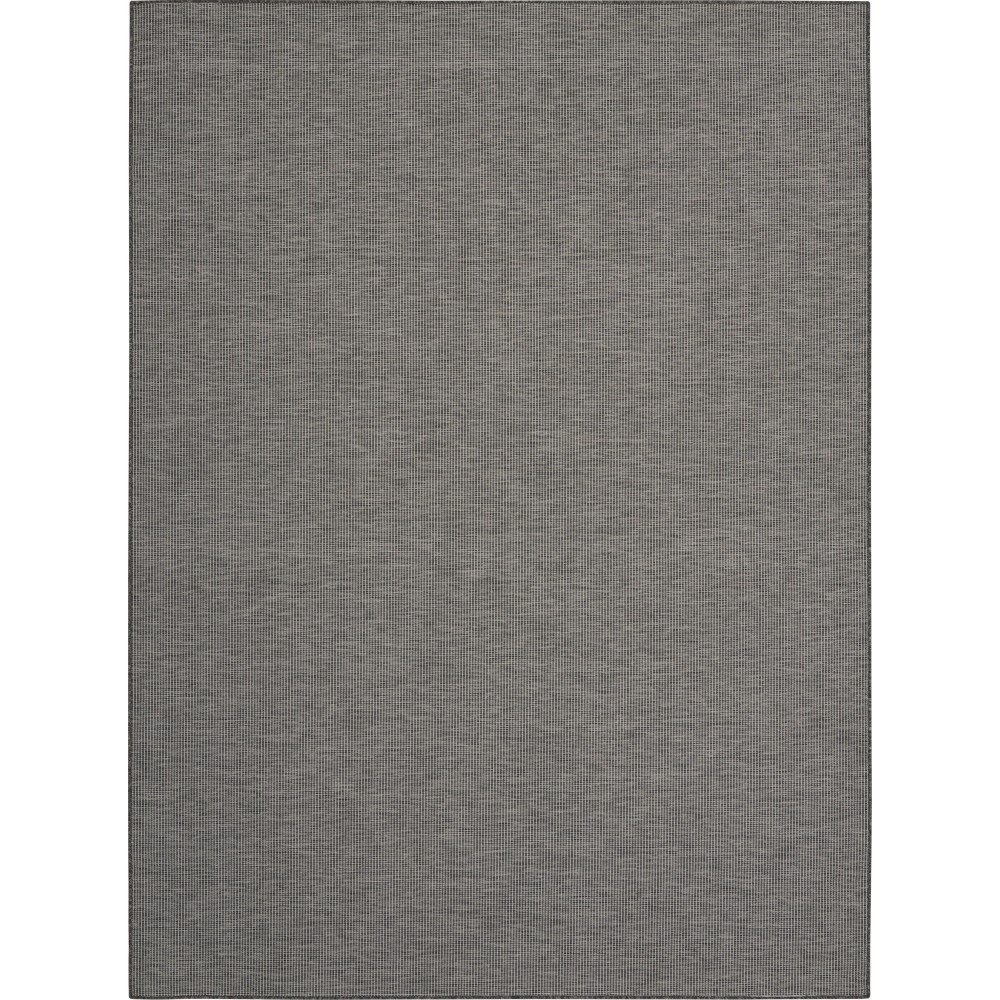 Nourison Positano POS01 Area Rug, Charcoal, 6' x 9'