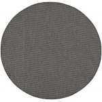 Nourison Positano POS01 Area Rug, Charcoal, 6' x Round