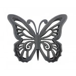 Rustic Butterfly Wooden Wall Decor With Black Finish