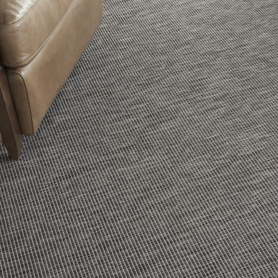 Nourison Positano POS01 Area Rug, Charcoal, 9' x 12'