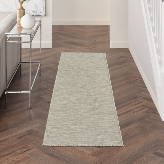 Nourison Positano POS01 Runner Rug, Light Grey, 2'2" x 8'