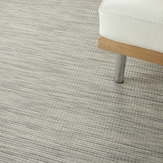 Nourison Positano POS01 Area Rug, Light Grey, 4' x 6'