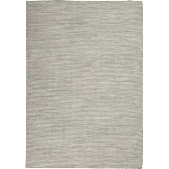 Nourison Positano POS01 Area Rug, Light Grey, 5' x 7'