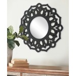 Traditional Lotus Wall Mirror