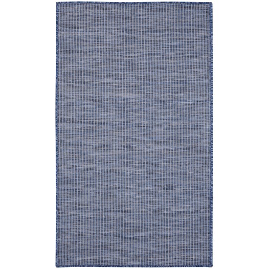 Nourison Positano POS01 Area Rug, Navy/Blue, 3' x 5'