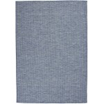 Nourison Positano POS01 Area Rug, Navy/Blue, 5' x 7'