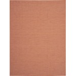 Nourison Positano POS01 Area Rug, Terracotta, 10' x 14'