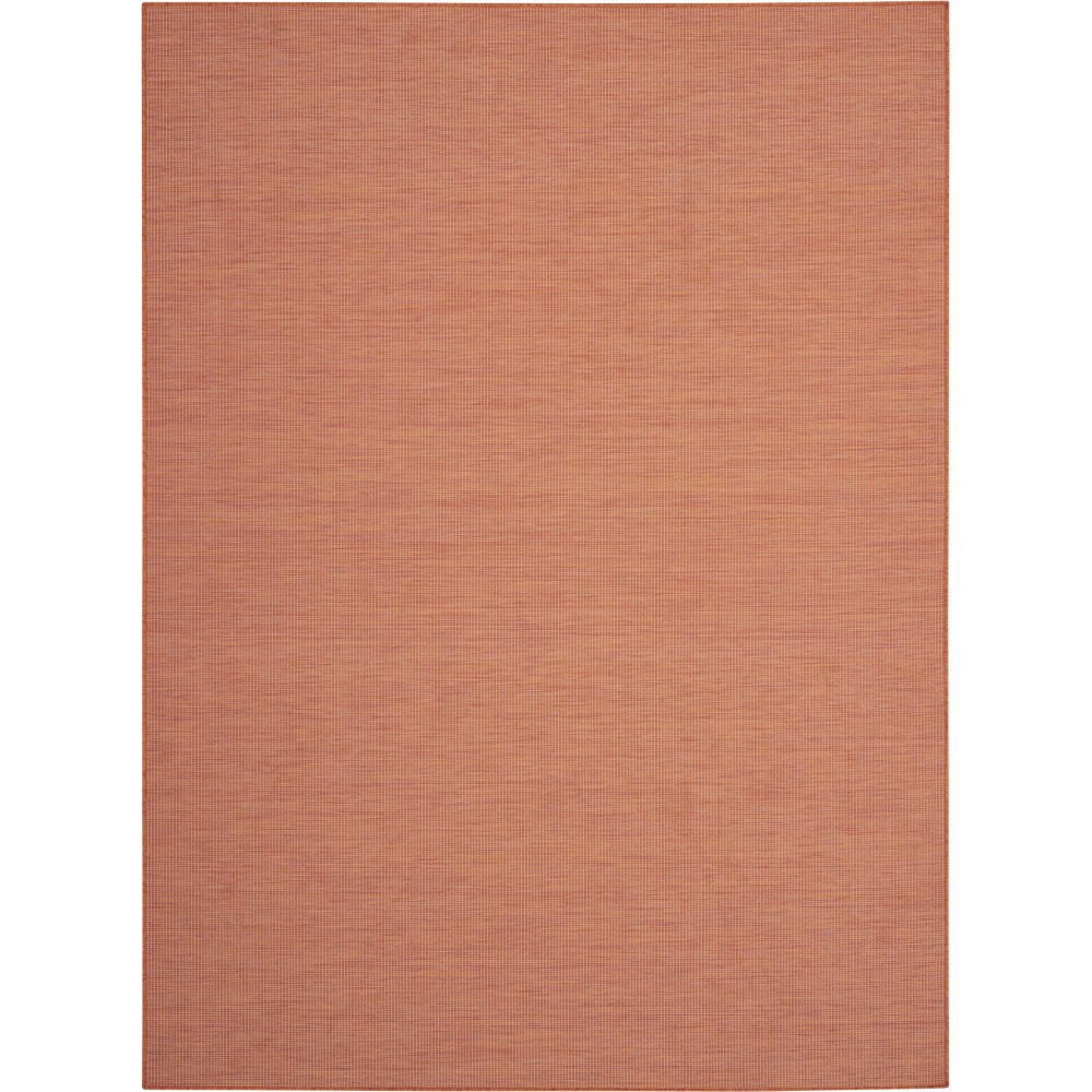 Nourison Positano POS01 Area Rug, Terracotta, 10' x 14'