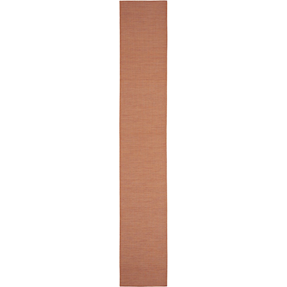 Nourison Positano POS01 Runner Rug, Terracotta, 2'2" x 10'