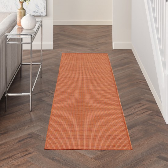 Nourison Positano POS01 Runner Rug, Terracotta, 2'2" x 8'