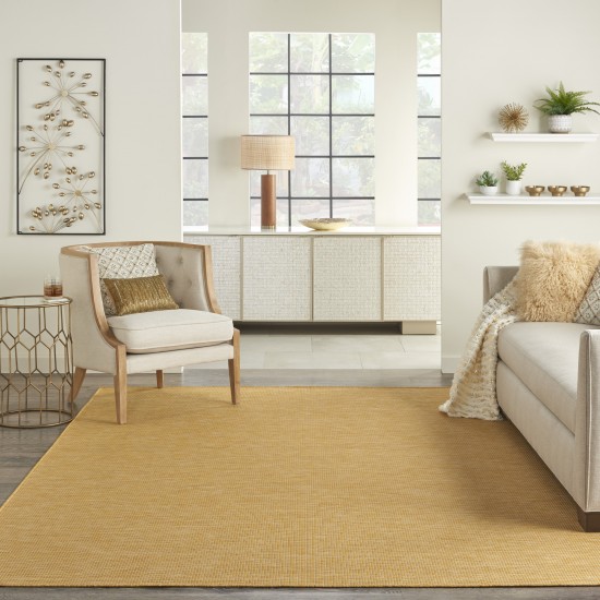 Nourison Positano POS01 Area Rug, Yellow, 6' x 9'