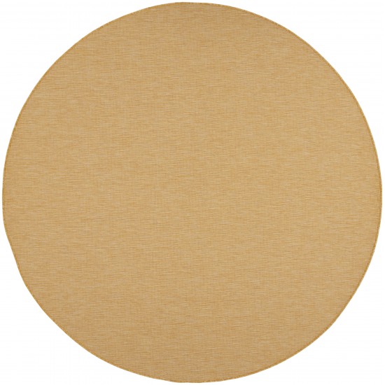 Nourison Positano POS01 Area Rug, Yellow, 8' x Round