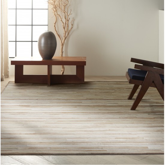 Calvin Klein Home Prairie PRA1 Area Rug, Beige, 10' x 14'