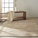 Calvin Klein Home Prairie PRA1 Area Rug, Beige, 5'6" x 7'5"