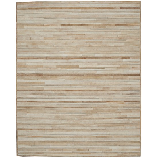 Calvin Klein Home Prairie PRA1 Area Rug, Beige, 8' x 10'