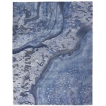 Nourison Prismatic PRS05 Area Rug, Blue, 9'9" x 13'9"