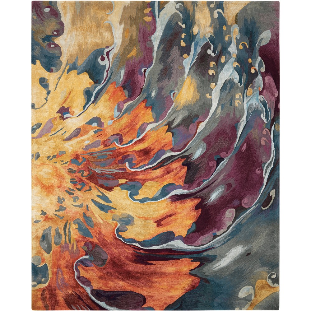 Nourison Prismatic PRS08 Area Rug, Multicolor, 5'6" x 7'5" Nourison Prismatic PRS08 Area Rug, Multicolor, 5'6" x 7'5"
