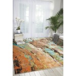 Nourison Prismatic PRS09 Area Rug, Multicolor, 8'6" x 11'6"